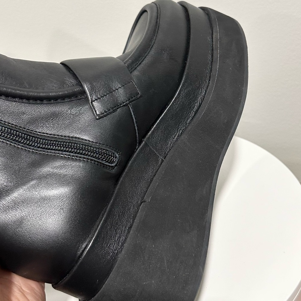 🌹PALOMA BARCELO🌹 Mika Platform Bootie Black Size: 37 - Picture 10 of 14
